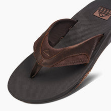 Load image into Gallery viewer, Reef Men&#39;s Leather Fanning Sandals