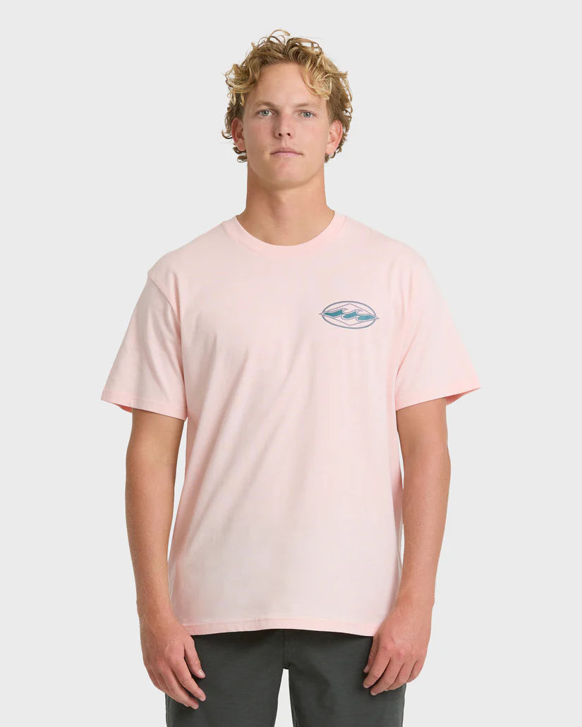 Billabong Men's Rotor Diamond Premium Graphic Short Sleeve T-Shirt