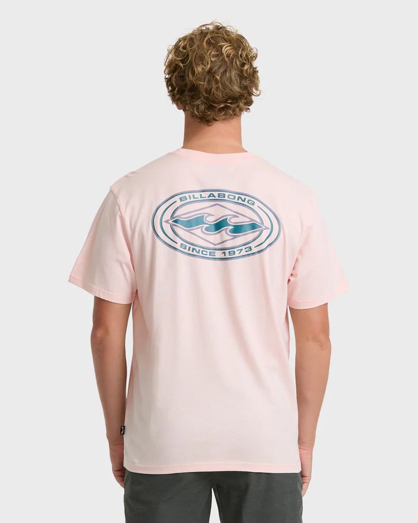 Billabong Men's Rotor Diamond Premium Graphic Short Sleeve T-Shirt