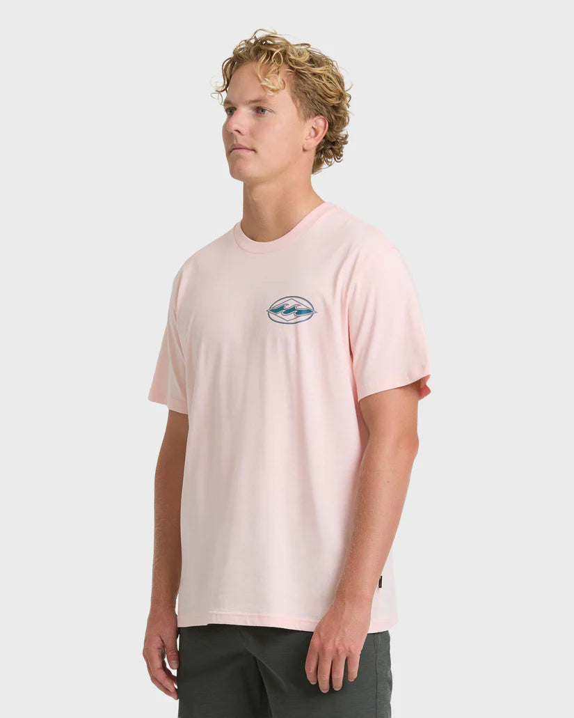 Billabong Men's Rotor Diamond Premium Graphic Short Sleeve T-Shirt