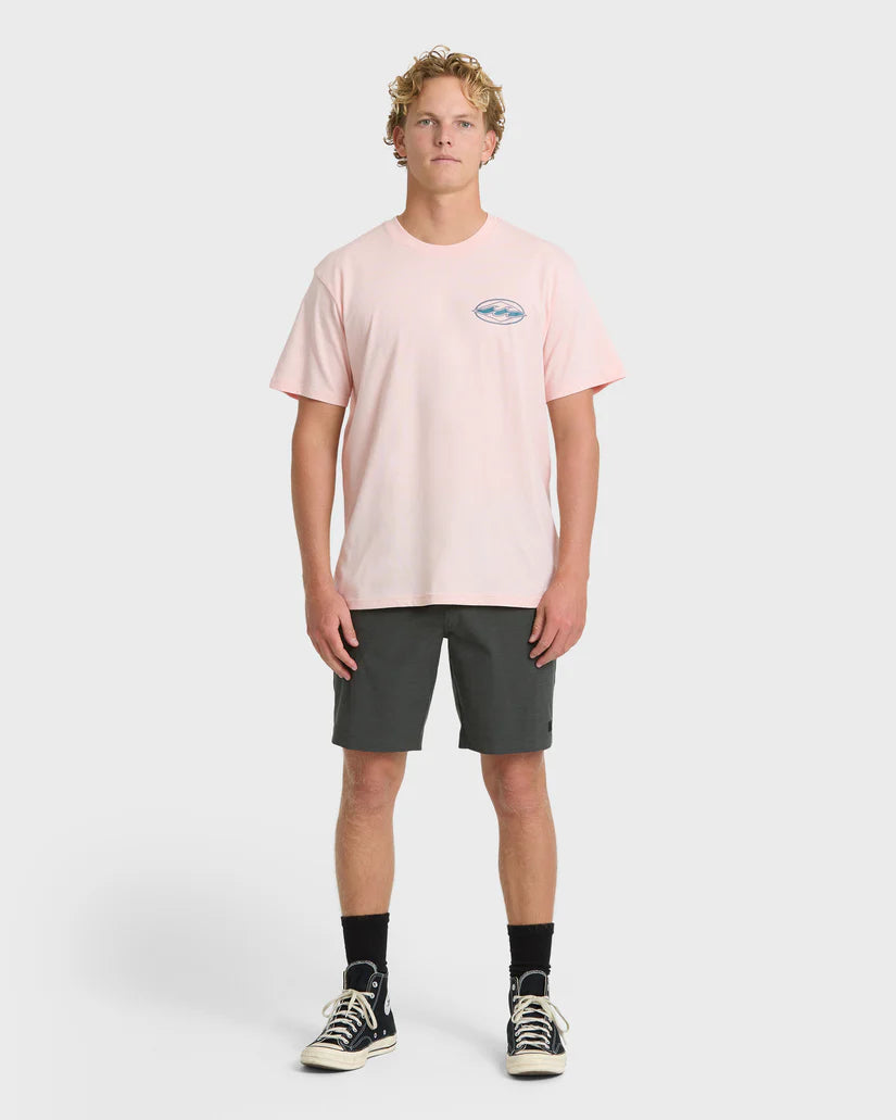Billabong Men's Rotor Diamond Premium Graphic Short Sleeve T-Shirt