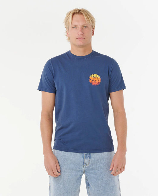 Rip Curl Mens Wettie Passage Icon Short Sleeve T-Shirt