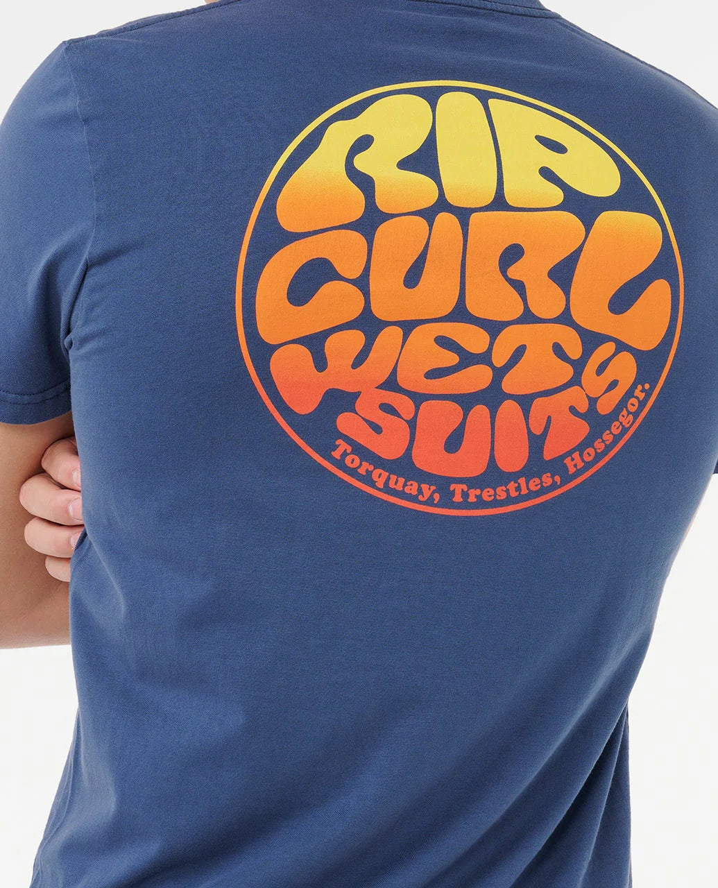 Rip Curl Mens Wettie Passage Icon Short Sleeve T-Shirt