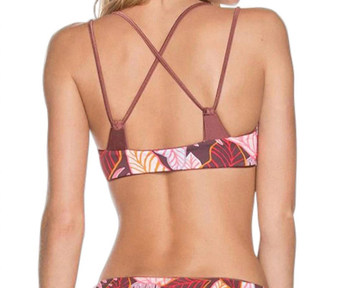 Maaji Womens Standard Porto Sporty Top Reversible Bikini Swimsuit  *CLEARANCE*