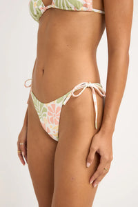 Rhythm Womens Marloe Floral Bikini Slide Tri Top