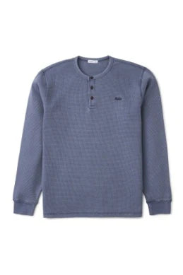 Katin Mens Mesa Thermal Long Sleeve Henley Shirt