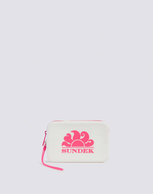 Sundek Mini Rubber Clutch Bag With Logo