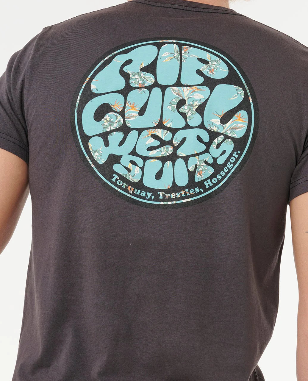 Rip Curl Mens Wettie Passage Icon Short Sleeve T-Shirt