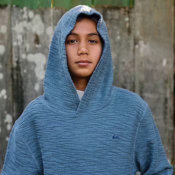 Quiksilver Big Kid Boys Long Sleeve Embroidered Hoodie