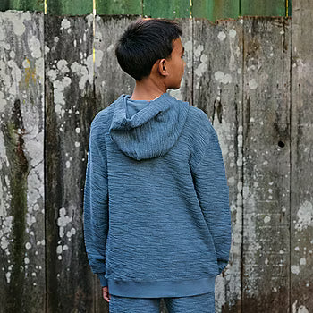 Quiksilver Big Kid Boys Long Sleeve Embroidered Hoodie