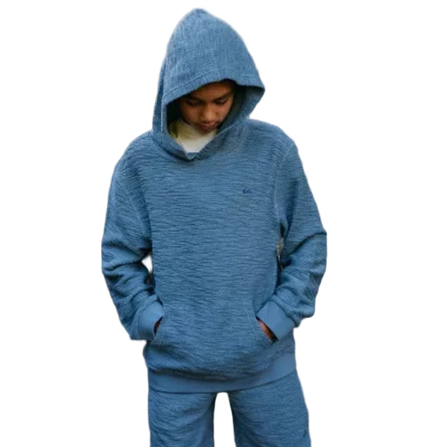 Quiksilver Big Kid Boys Long Sleeve Embroidered Hoodie