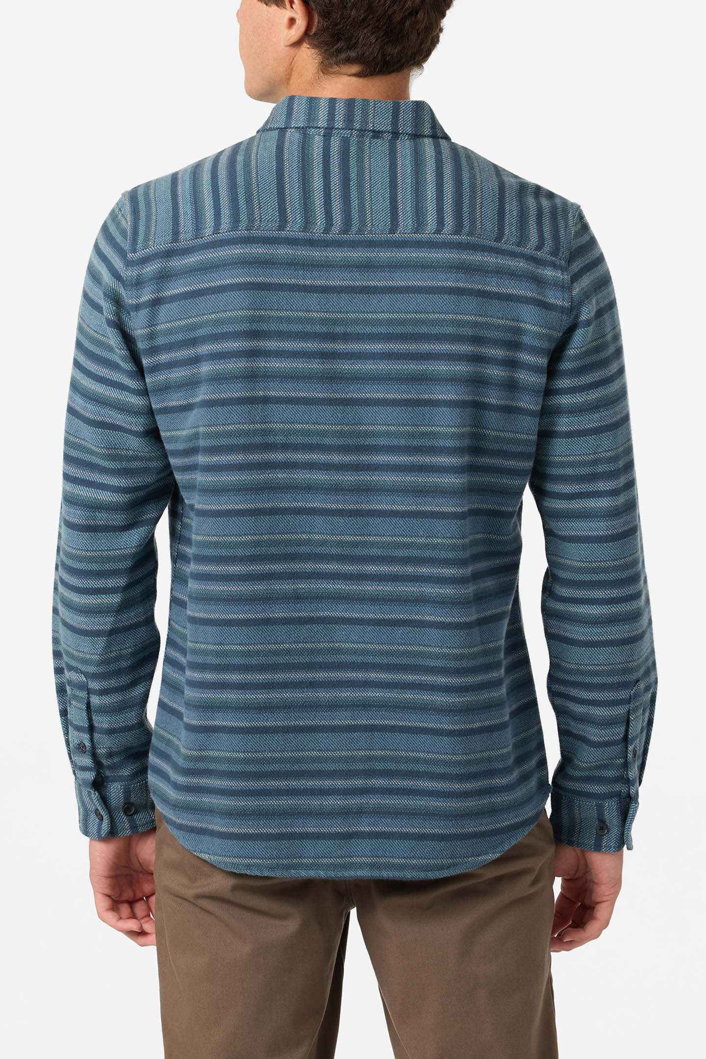 O'Neill Mens Richmond Flannel Standard Fit Long Sleeve Shirt