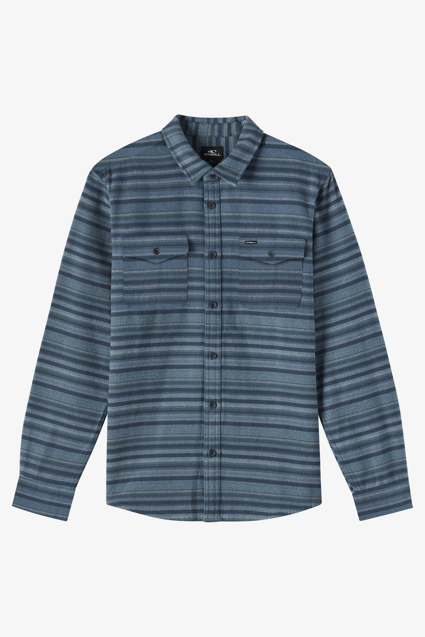 O'Neill Mens Richmond Flannel Standard Fit Long Sleeve Shirt