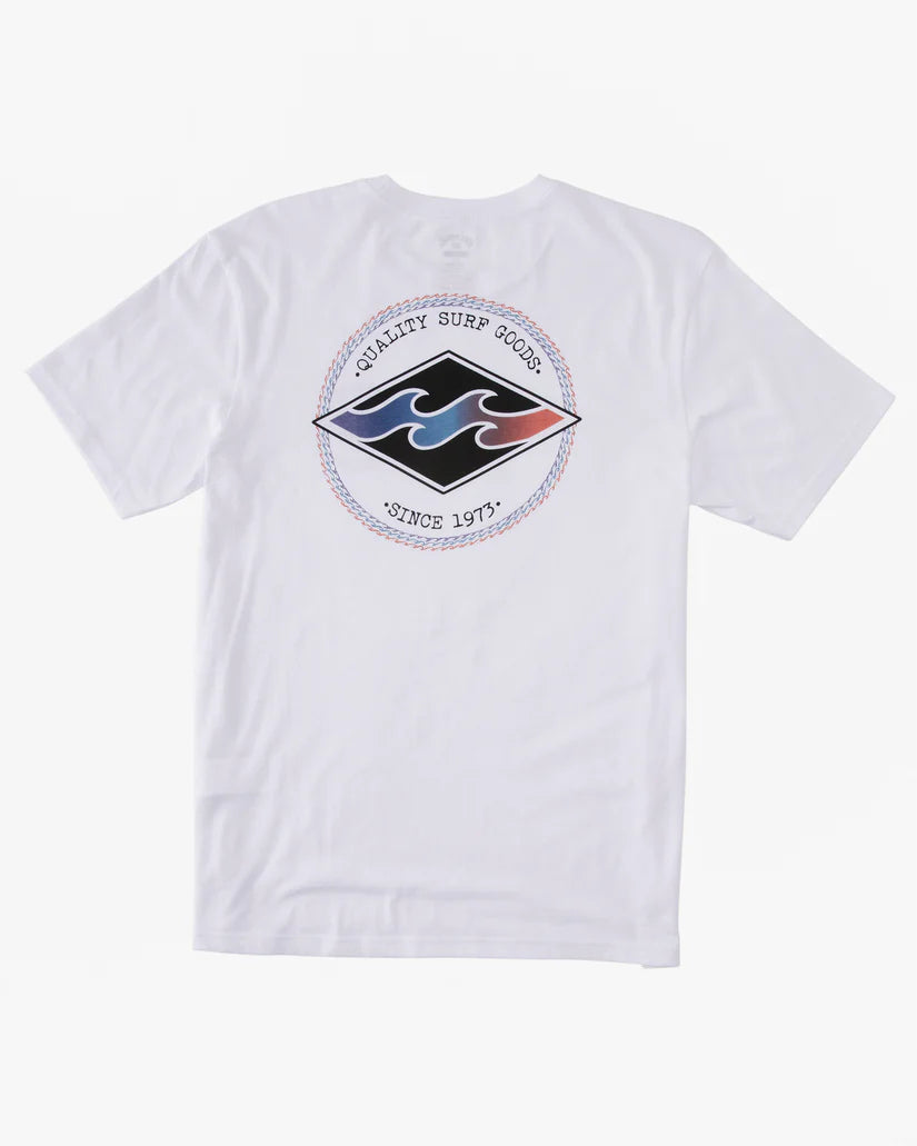 Billabong Boy's Rotor Diamond Short Sleeve T-Shirt