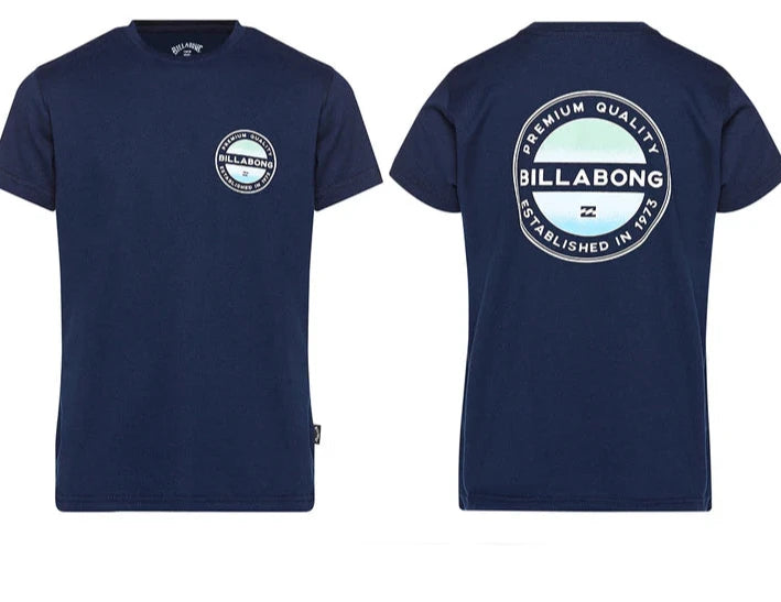 T-shirt manches courtes pour garçon Rotor - Bleu marine : PETIT