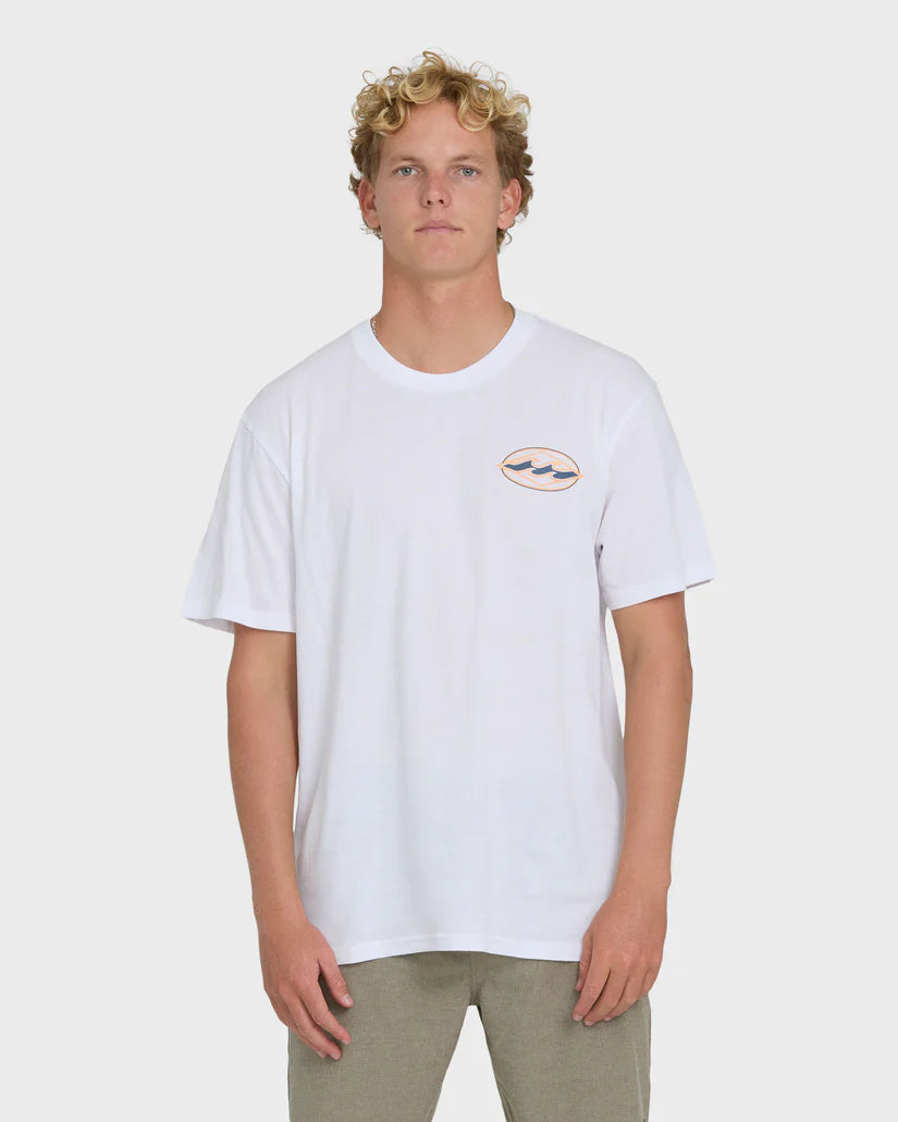 Billabong Men's Rotor Diamond Premium Graphic Short Sleeve T-Shirt