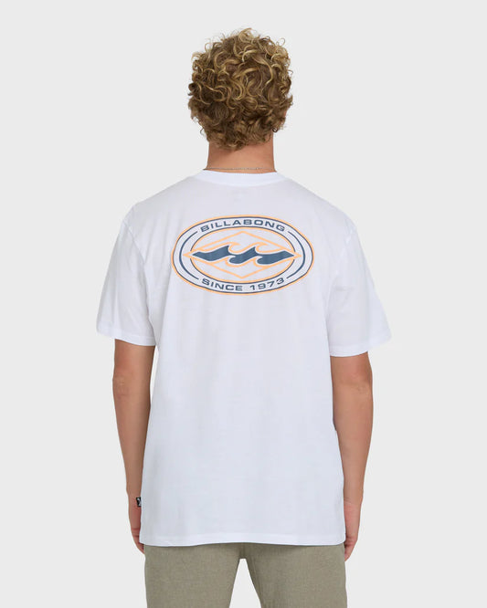 Billabong Men's Rotor Diamond Premium Graphic Short Sleeve T-Shirt