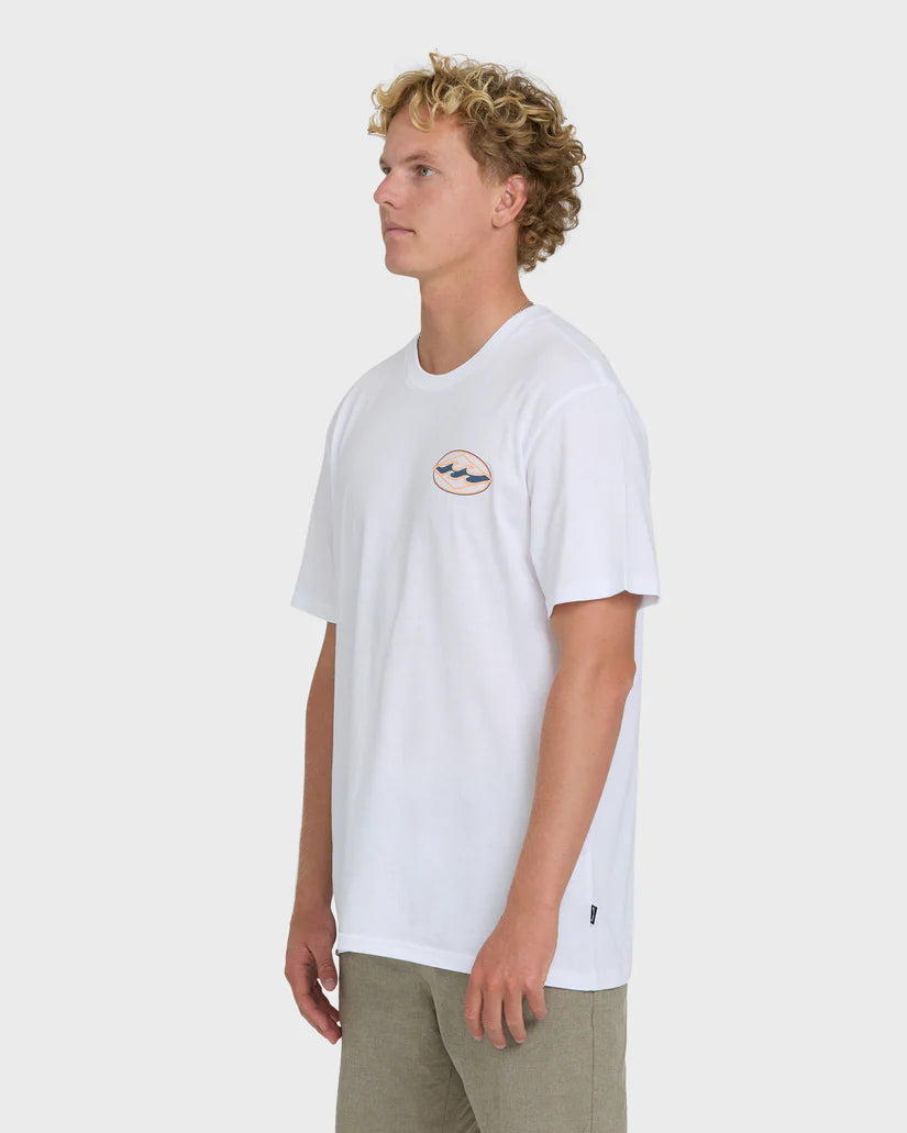 Billabong Men's Rotor Diamond Premium Graphic Short Sleeve T-Shirt