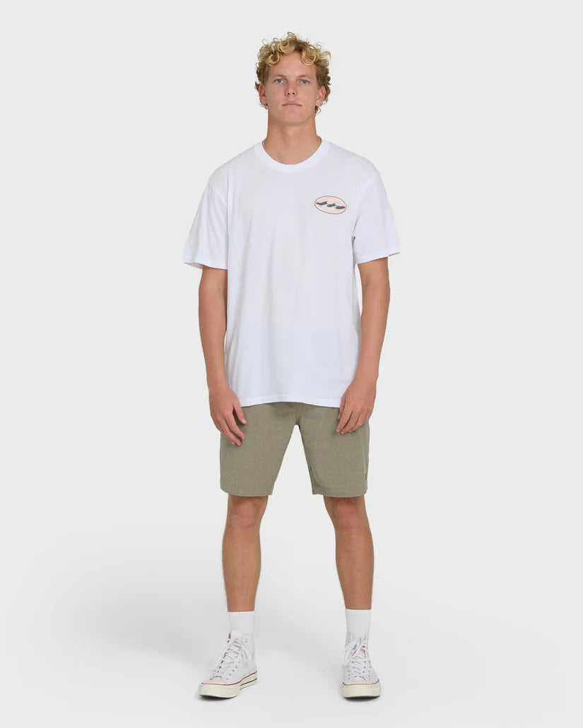 Billabong Men's Rotor Diamond Premium Graphic Short Sleeve T-Shirt