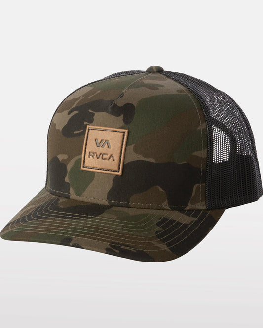 RVCA VA All The Way Curved Brim Trucker Hat