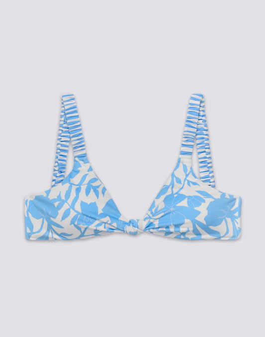 Sundek Women's Scarlett - Patchy Flowers Print Bralette Bikini Top