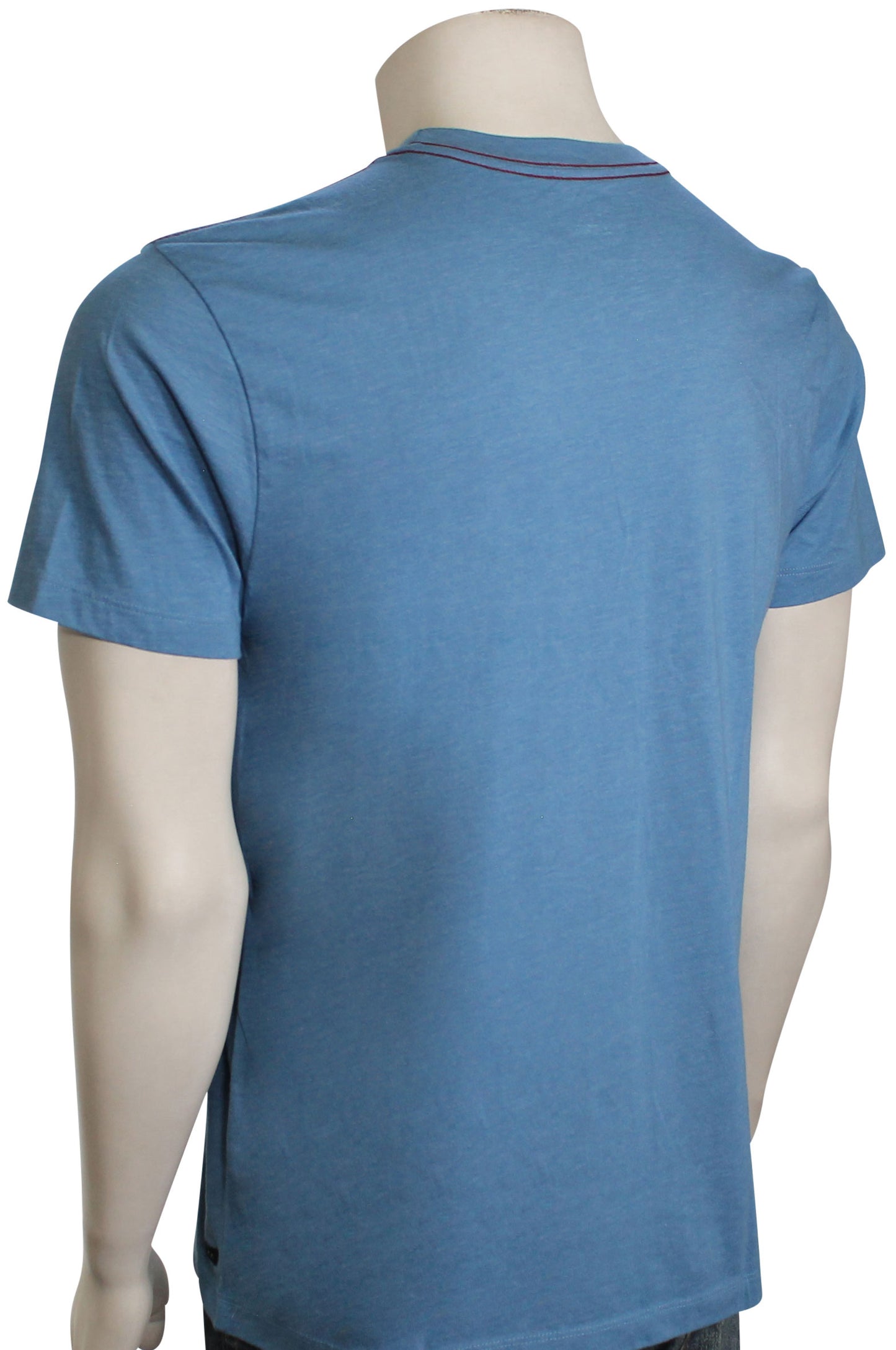 RVCA Mens Solo Label Short Sleeve T-Shirt