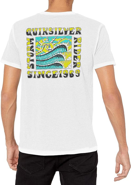 Quiksilver Herren Omnilogo Kurzarm-T-Shirt