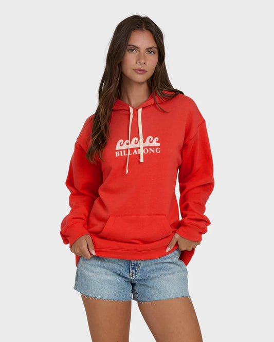 Billabong Women's Surfing In Town Pull Over Hoodie