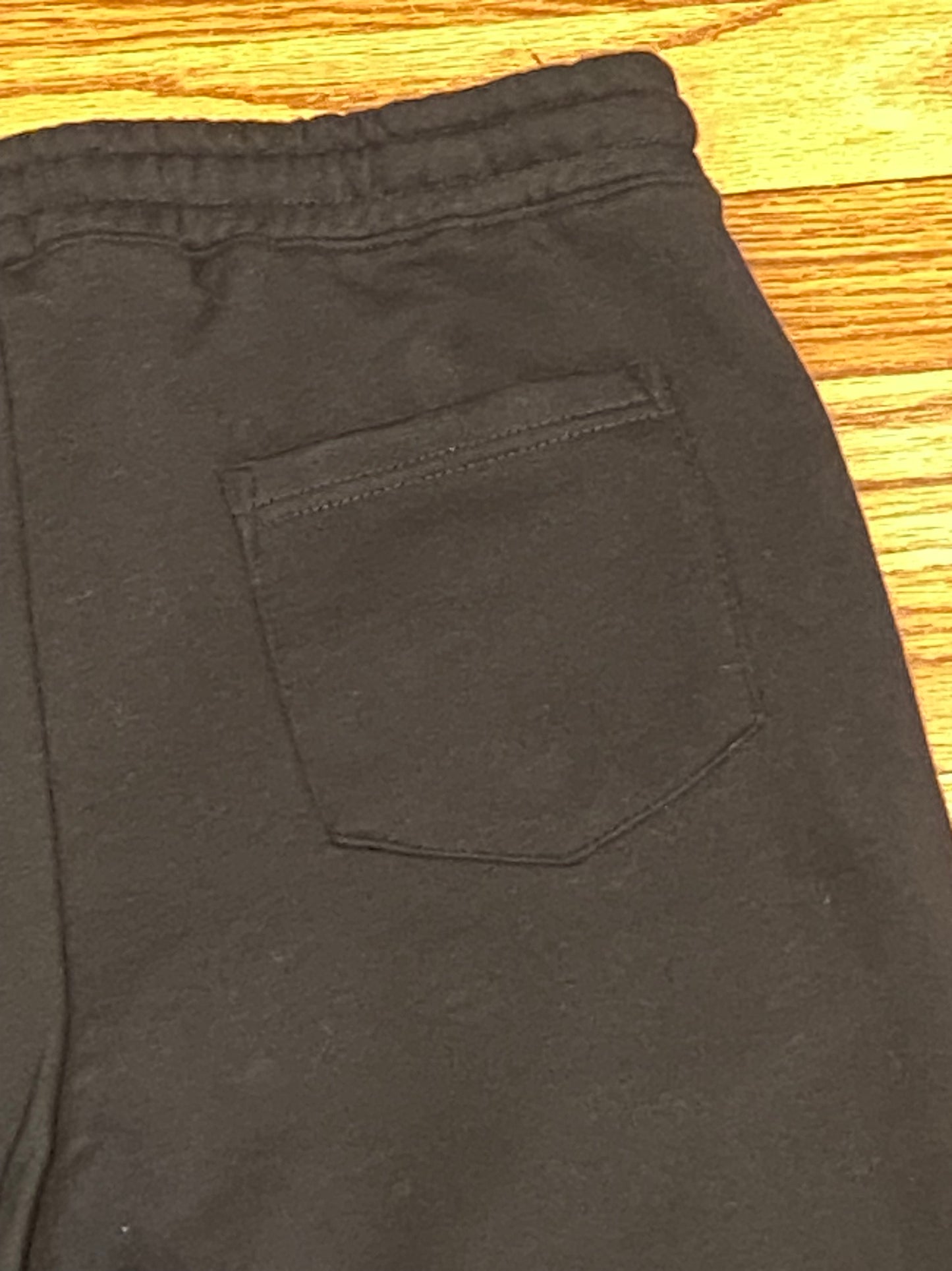 Indi Surf Mens Sweatpants Black/White Logo