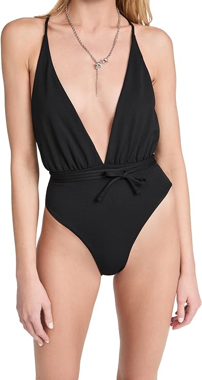 Maaji Women Orchid Safari Plunge Reversible One Piece Swimsuit