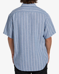 Billabong Men's All Day Stripe Short Sleeve Shirt