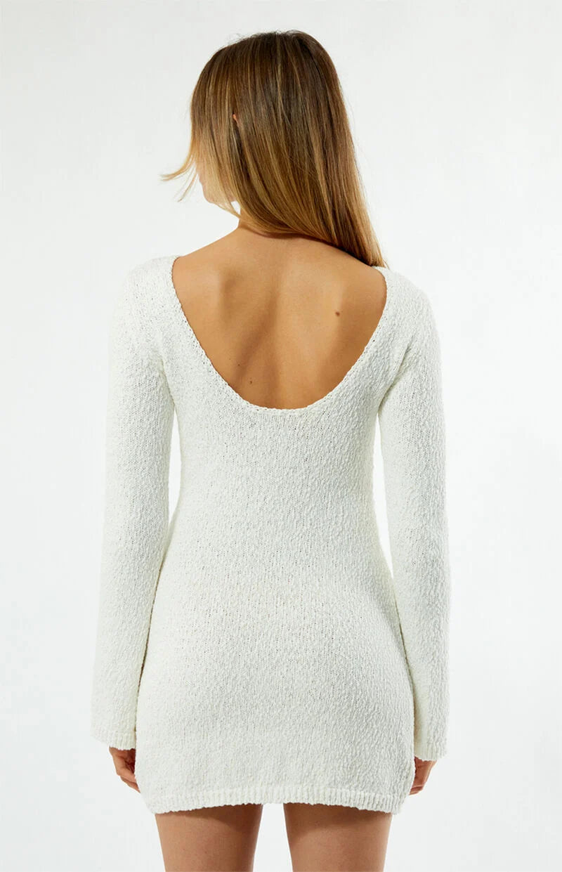 Rhythm Womens Adele Knit Mini Dress