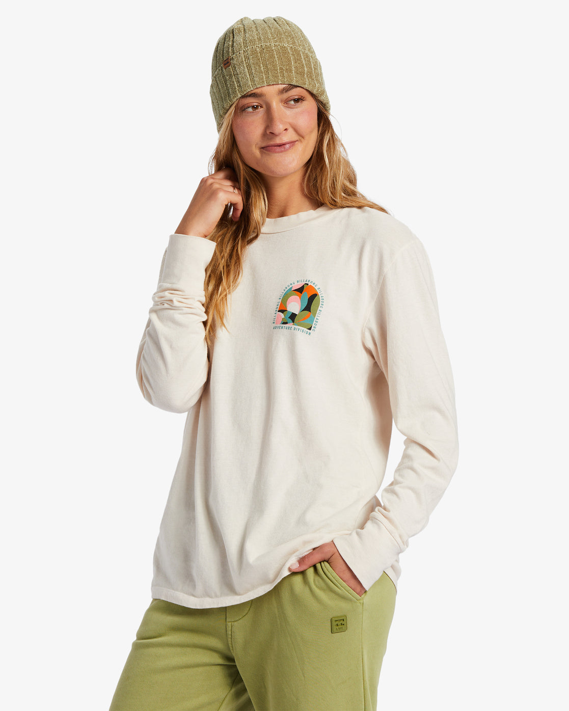 T-shirt à manches longues Billabong A/Div pour femme