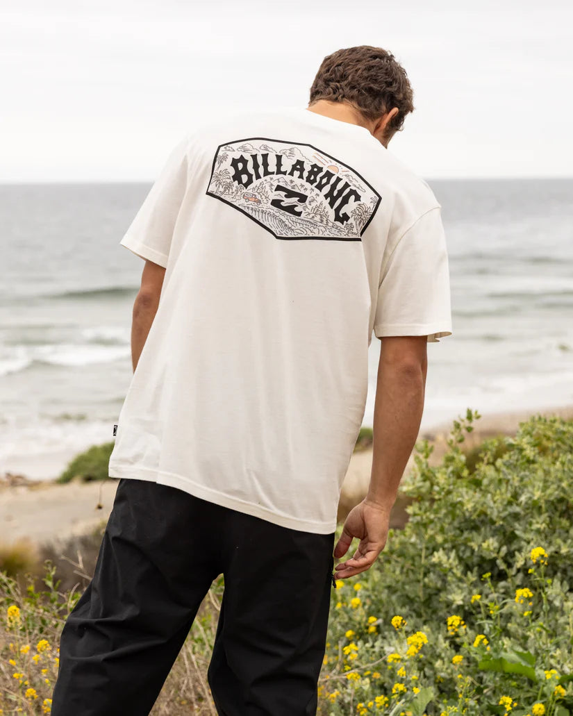 Billabong Men's Scenic Arch Adiv Premium Short Sleeve T-Shirt