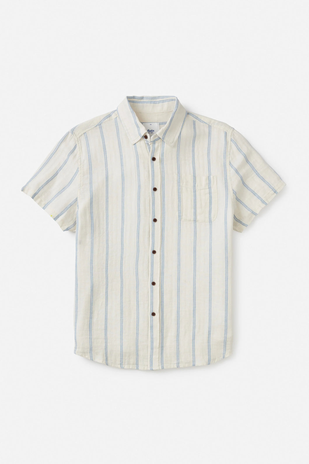 Chemise boutonnée à manches courtes Alan pour homme de Katin