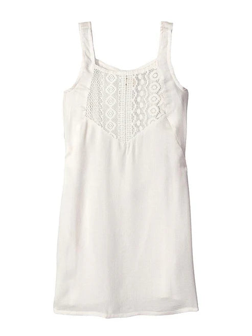 Allie GIRLS Cover Up-WHT : PETITE FILLE