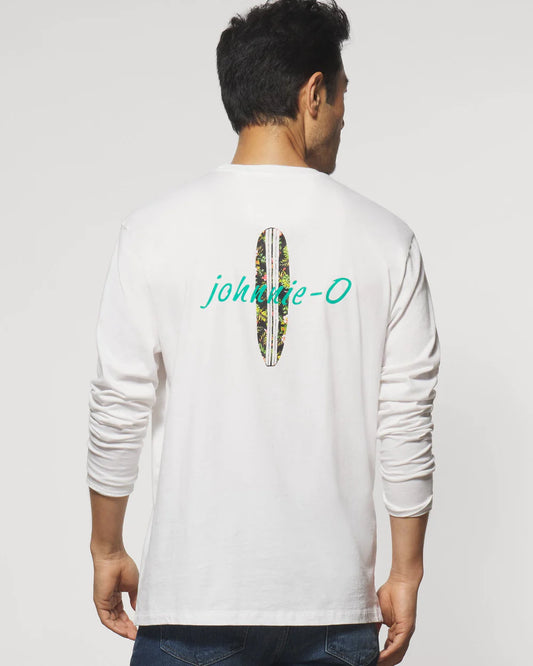 Johnnie-O Herren Aloha Board Langarm-T-Shirt