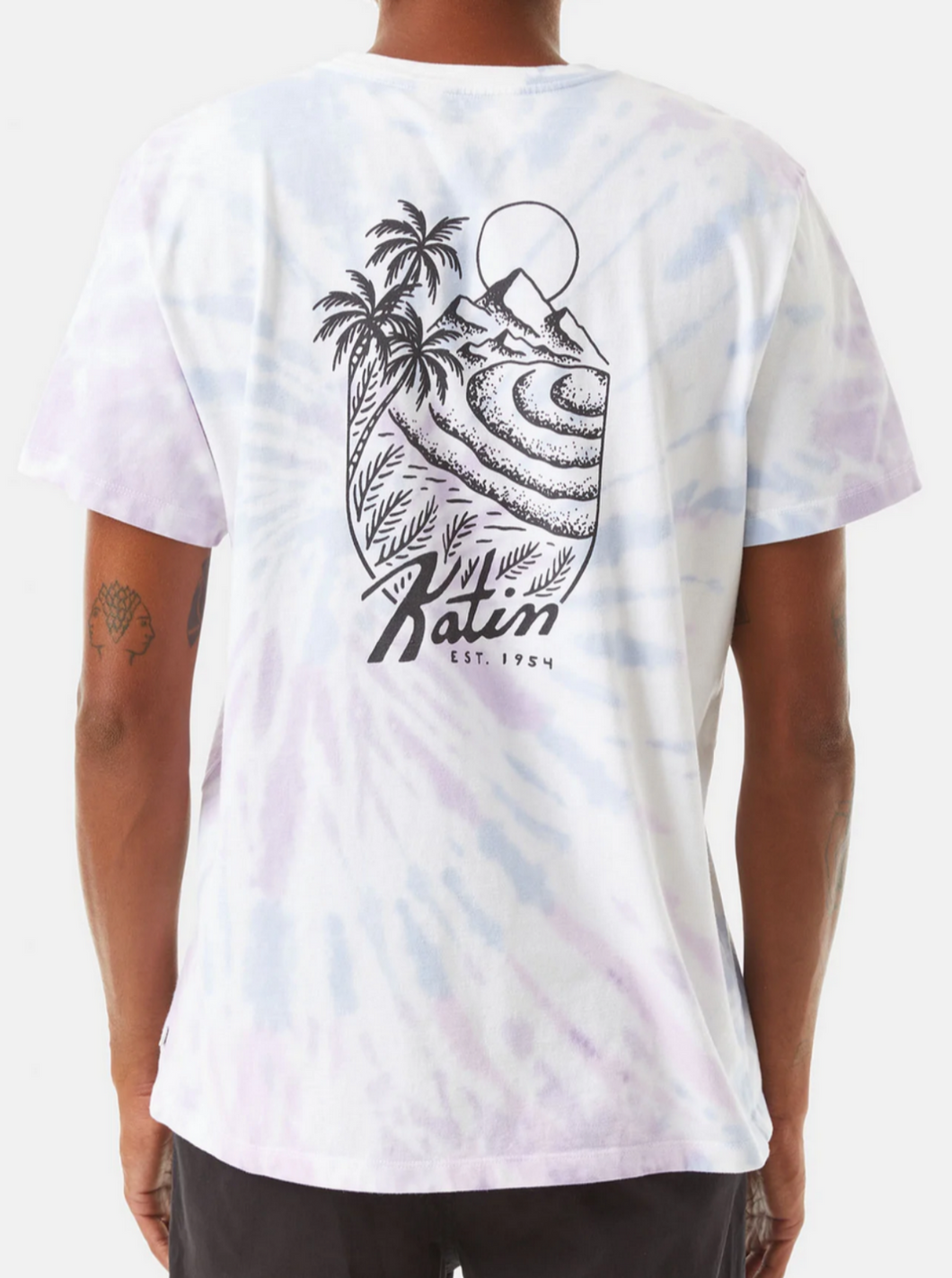 Katin Herren-T-Shirt Aloha, kurzärmelig