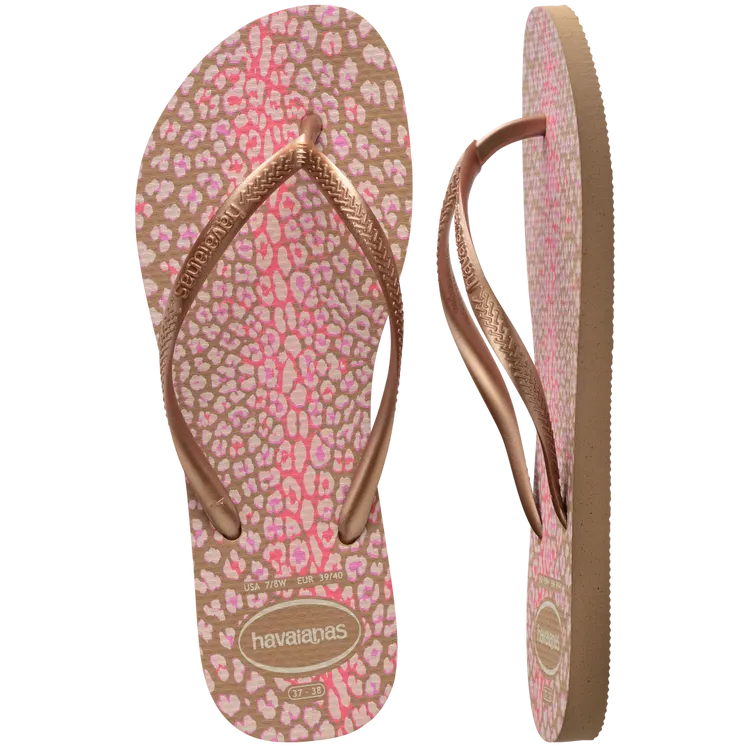 Havaianas Girls Slim Animal Sandals