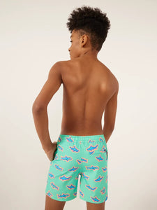 Chubbies Boys The Apex Swimmer Badehose mit Kompressionsfutter