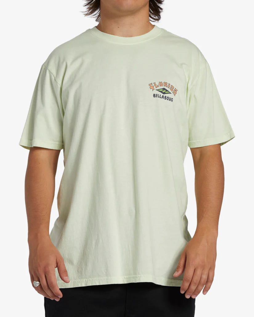 Billabong Mens Arch FL Short Sleeve T-Shirt