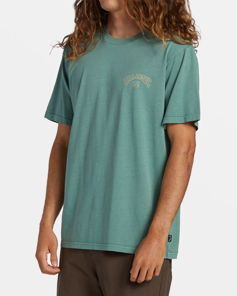 T-shirt à manches courtes Billabong Arch Wash pour homme