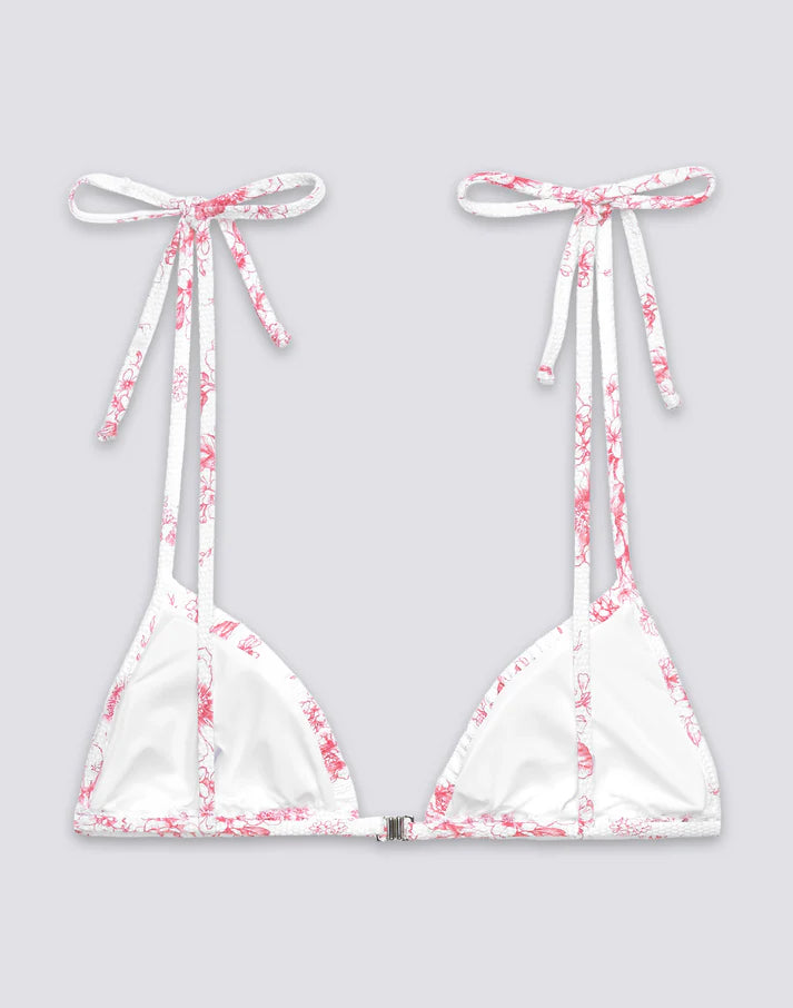 Sundek Women's Arizona - Adjustable Rose De Joie Bralette Bikini Top