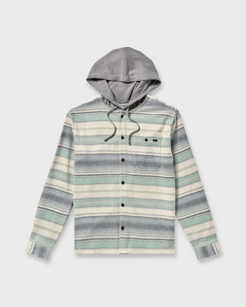 Billabong Boys Baja Flannel Shirt Hoodie