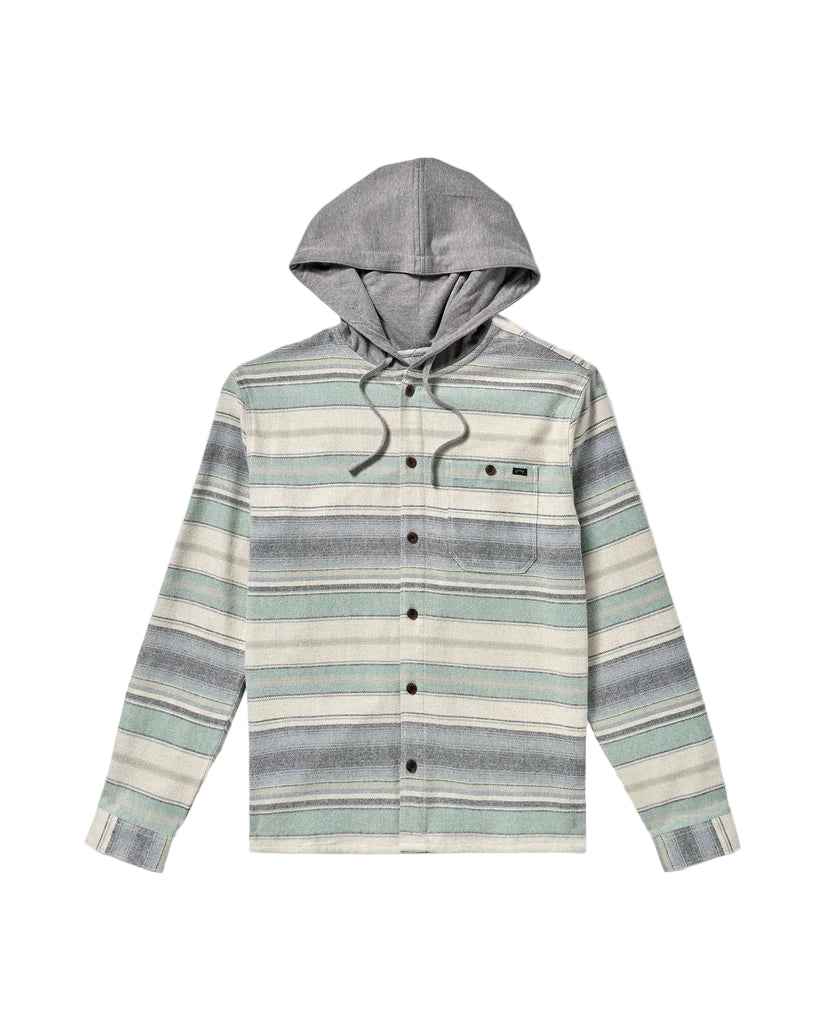 Billabong Mens Baja Hooded Flannel Shirt