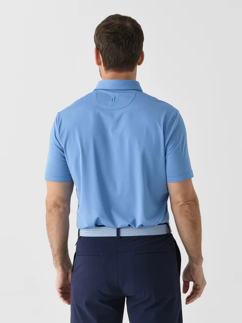 johnnie-O Mens Lyndonn Stripe Performance Polo Shirt