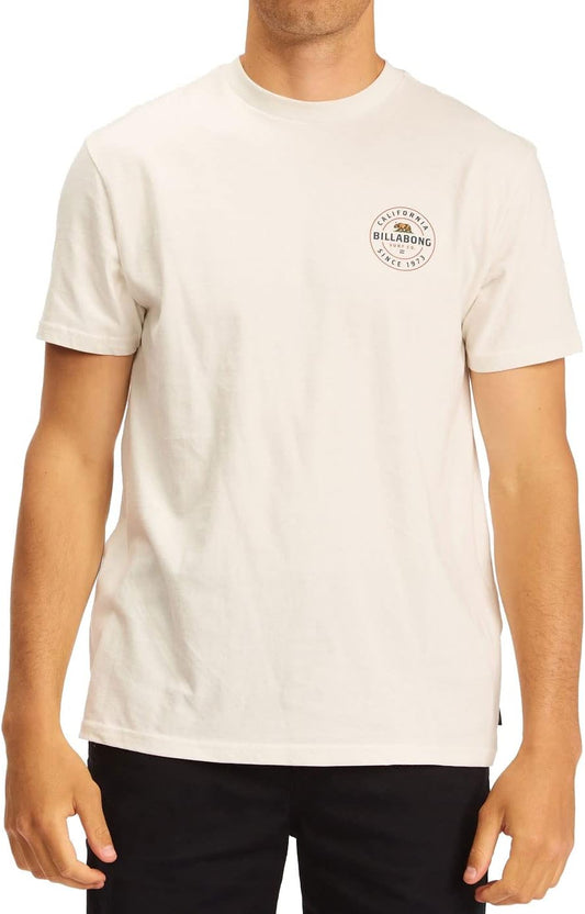 Basis CA HERREN KURZARM-T-SHIRT OFF WHITE: GROSS