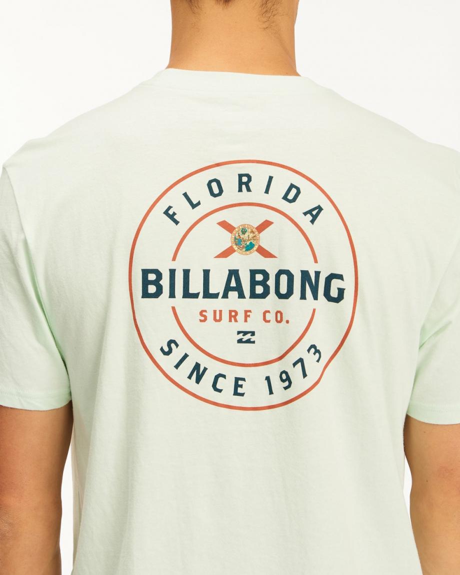 Billabong Herren Basis FL Kurzarm-T-Shirt