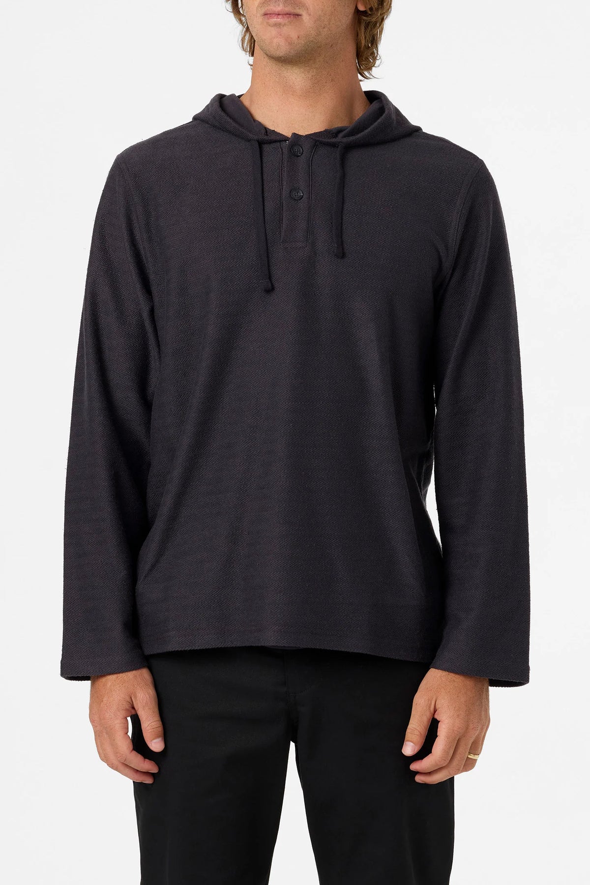 O'Neill Mens Bavaro Solid Pullover Fleece