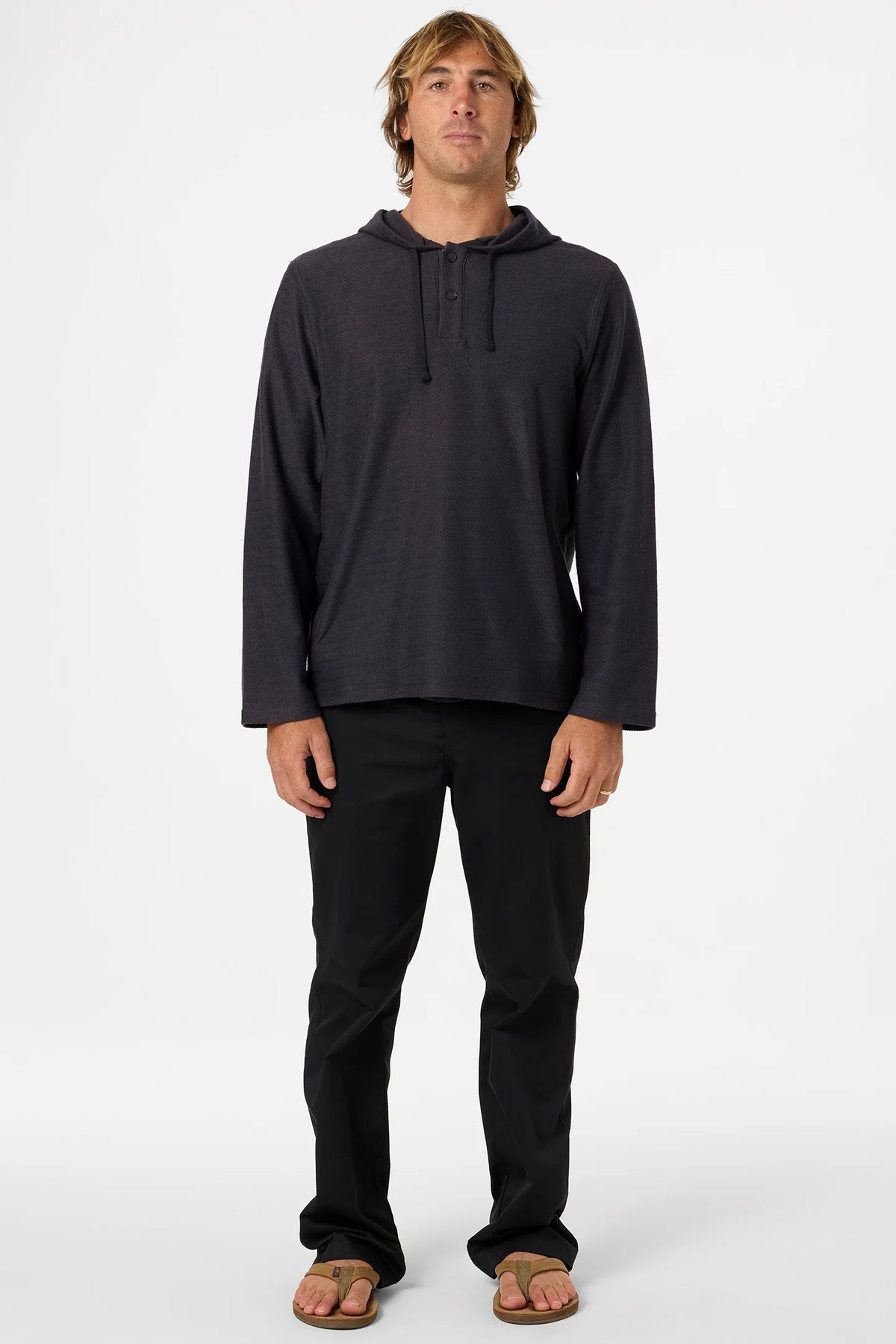 O'Neill Mens Bavaro Solid Pullover Fleece